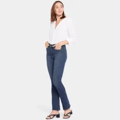 Le Silhouette Slim Bootcut Jeans - Precious 13 Le Silhouette Slim Bootcut Jeans - Precious -Nydj Apparel Shop MSHD8701 PRCS DPA