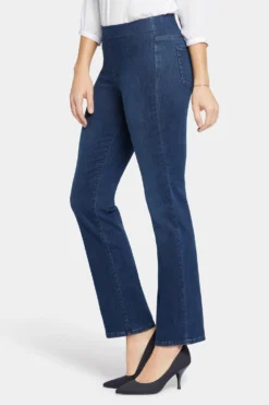Pull-on Straight Jeans - Marvelous -Nydj Apparel Shop MSHD8782 MRVLS 3