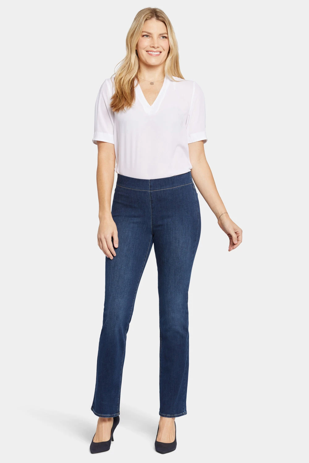 Pull-on Straight Jeans - Wonderland 4 Pull-on Straight Jeans - Wonderland - Image 4