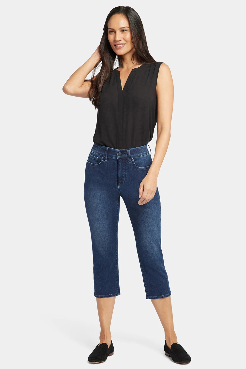 Waist-Match™ Slim Straight Crop Jeans - Prospect 4 Waist-Match™ Slim Straight Crop Jeans - Prospect - Image 4