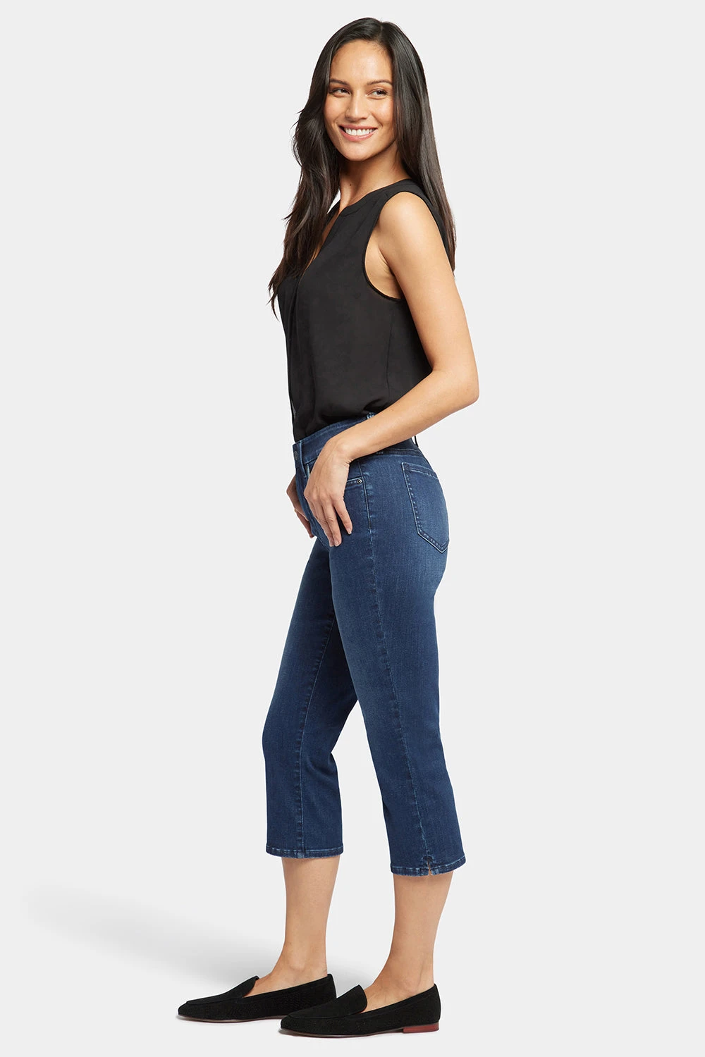 Waist-Match™ Slim Straight Crop Jeans - Prospect 5 Waist-Match™ Slim Straight Crop Jeans - Prospect - Image 5