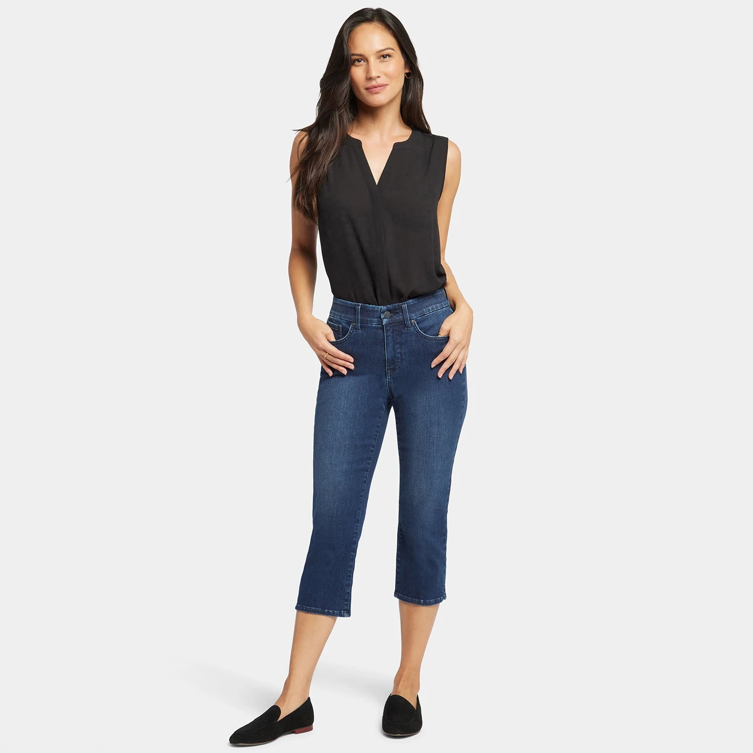 Waist-Match™ Slim Straight Crop Jeans - Prospect 7 Waist-Match™ Slim Straight Crop Jeans - Prospect - Image 7
