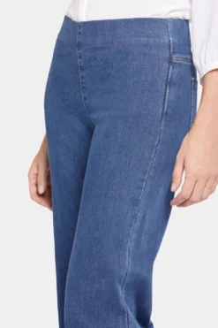 Pull-On Teresa Wide Leg Jeans - Waterfall -Nydj Apparel Shop MSHDKT8765 WTRFL 6