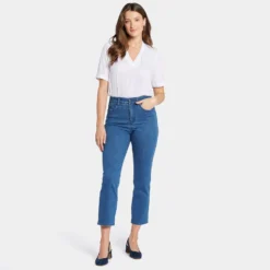 Curve Shaper™ Marilyn Straight Ankle Jeans - Treasured -Nydj Apparel Shop MSHDMA8792 TRSRD DPA