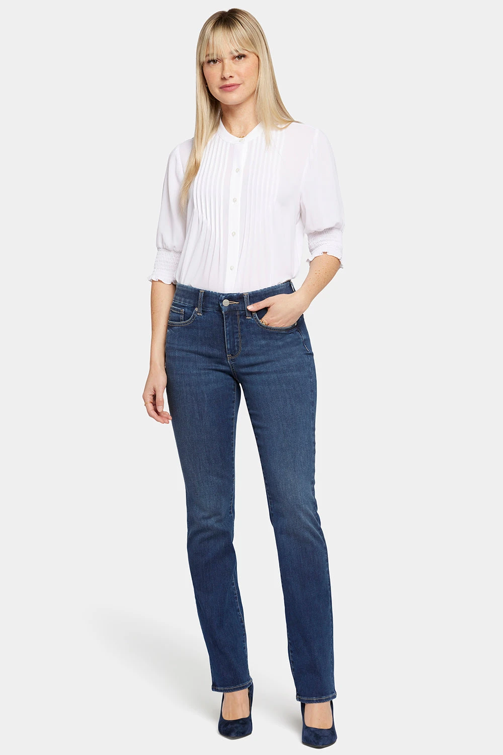 Waist-Match™ Marilyn Straight Jeans - Cambridge 1 Waist-Match™ Marilyn Straight Jeans - Cambridge