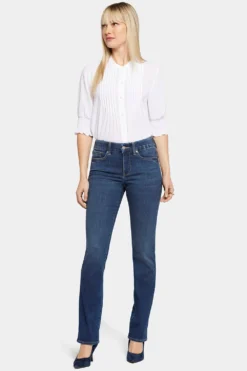 Waist-Match™ Marilyn Straight Jeans - Cambridge 10 Waist-Match™ Marilyn Straight Jeans - Cambridge -Nydj Apparel Shop MSHDMS8573 CMBRD 4