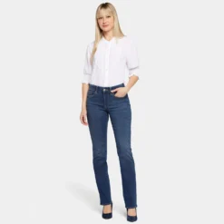 Waist-Match™ Marilyn Straight Jeans - Cambridge 13 Waist-Match™ Marilyn Straight Jeans - Cambridge -Nydj Apparel Shop MSHDMS8573 CMBRD DPA