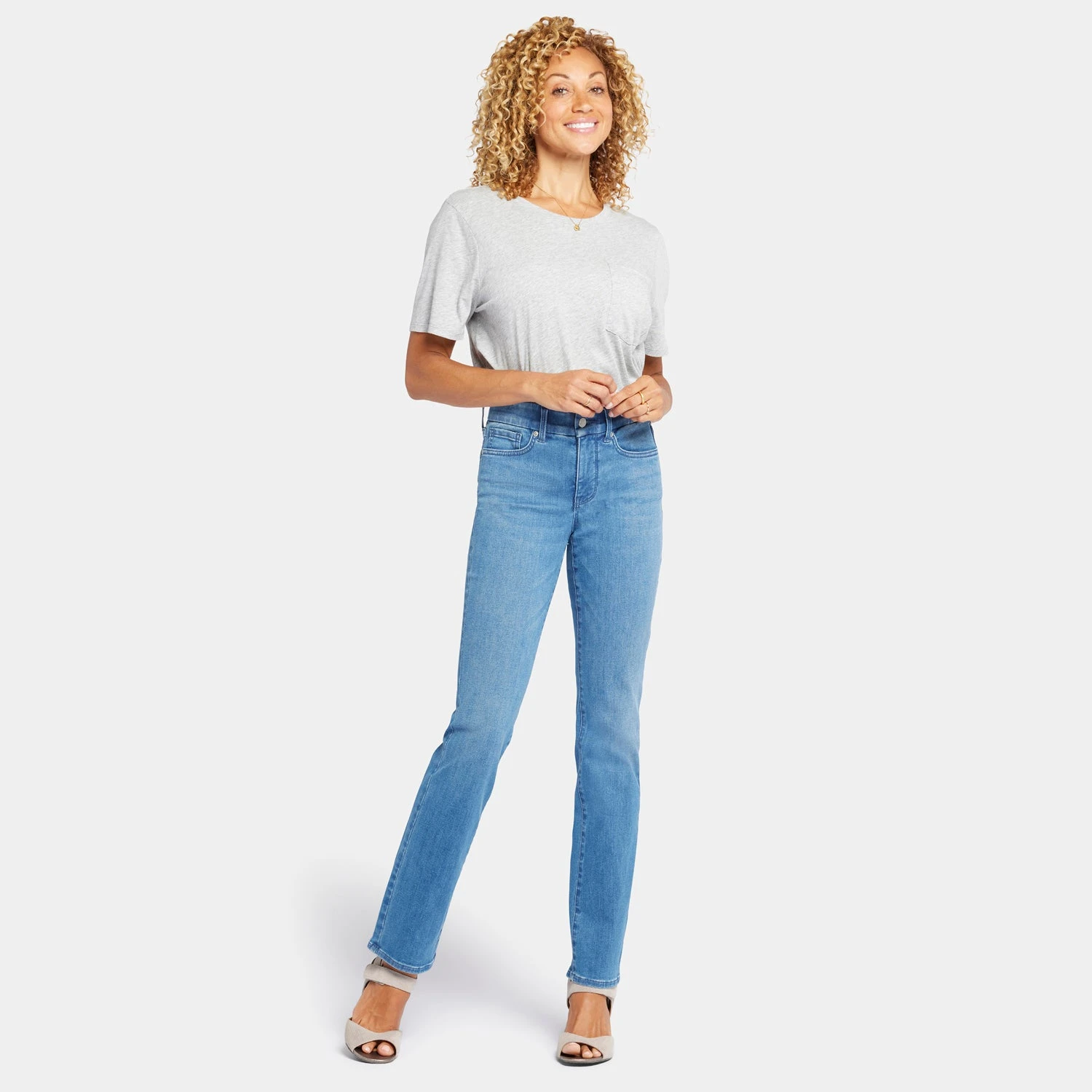 Waist-Match™ Marilyn Straight Jeans - Stunning 7 Waist-Match™ Marilyn Straight Jeans - Stunning - Image 7