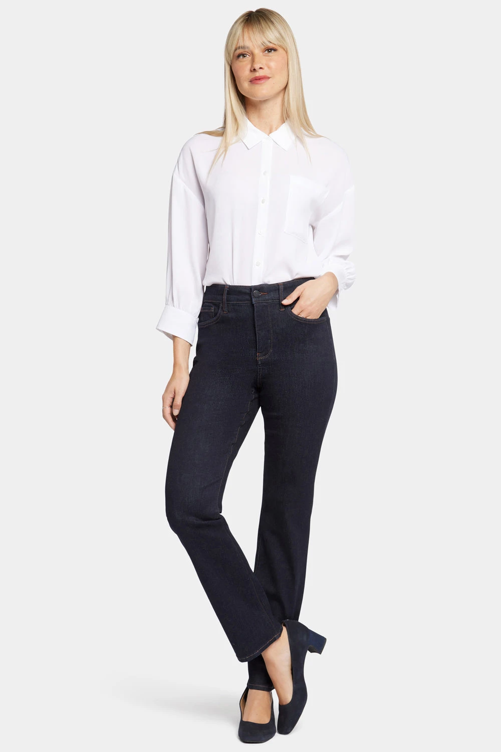 Curve Shaper™ Marilyn Straight Jeans - Magical 4 Curve Shaper™ Marilyn Straight Jeans - Magical - Image 4