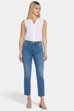 Curve Shaper™ Sheri Slim Ankle Jeans - Blue Water -Nydj Apparel Shop MSHDSA8911 BLWTR 4
