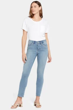 Le Silhouette Sheri Slim Jeans - Angel 11 Le Silhouette Sheri Slim Jeans - Angel -Nydj Apparel Shop MSHDSS8702 ANGWS 5