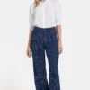 Teresa Wide Leg Jeans - Dark Ocean