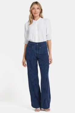 Teresa Wide Leg Jeans - Dark Ocean