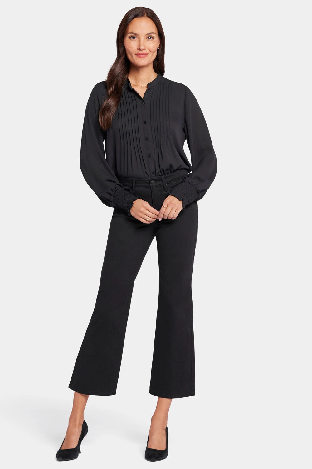 Relaxed Flared Jeans - Black Pearl 4 Relaxed Flared Jeans - Black Pearl - Image 4