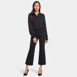 Relaxed Flared Jeans - Black Pearl 13 Relaxed Flared Jeans - Black Pearl -Nydj Apparel Shop MSTE8491 BLKPR DPA