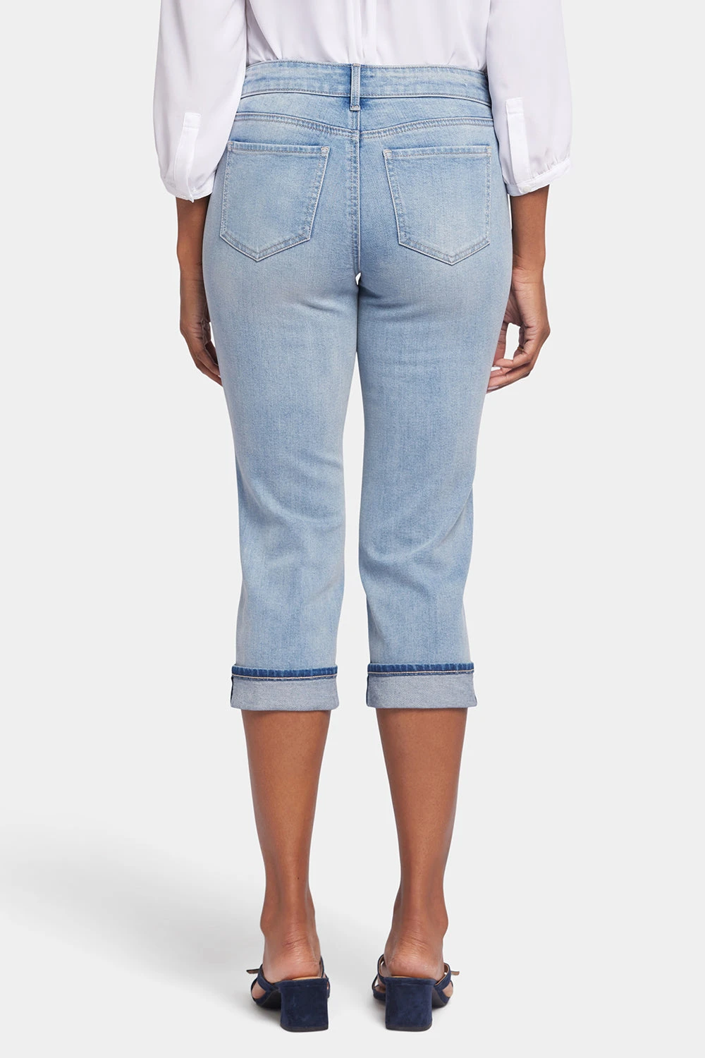 Marilyn Straight Crop Jeans - Afterglow 2 Marilyn Straight Crop Jeans - Afterglow - Image 2