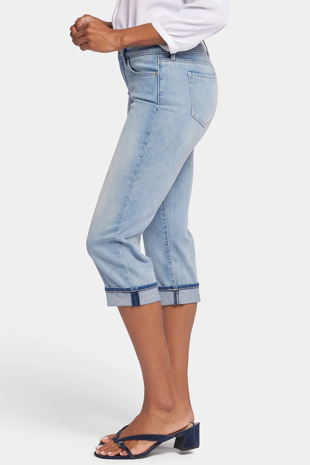 Marilyn Straight Crop Jeans - Afterglow 3 Marilyn Straight Crop Jeans - Afterglow - Image 3