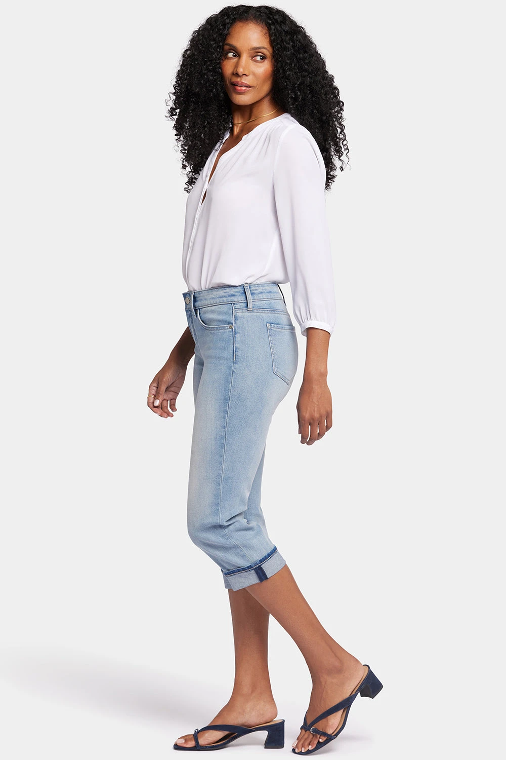 Marilyn Straight Crop Jeans - Afterglow 5 Marilyn Straight Crop Jeans - Afterglow - Image 5