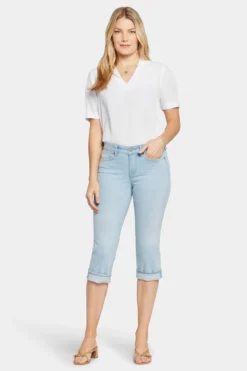 Marilyn Straight Crop Jeans - Brightside -Nydj Apparel Shop MSUQCR2389 BRTSD 4