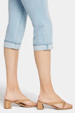 Marilyn Straight Crop Jeans - Brightside -Nydj Apparel Shop MSUQCR2389 BRTSD 6