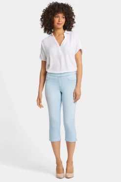 Dakota Crop Pull-On Jeans- Oceanfront -Nydj Apparel Shop MTCDCR8918A OFRNT 4