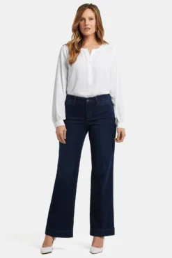 Teresa Trouser Jeans - Burbank Wash 10 Teresa Trouser Jeans - Burbank Wash -Nydj Apparel Shop MTEN737T BKW 4