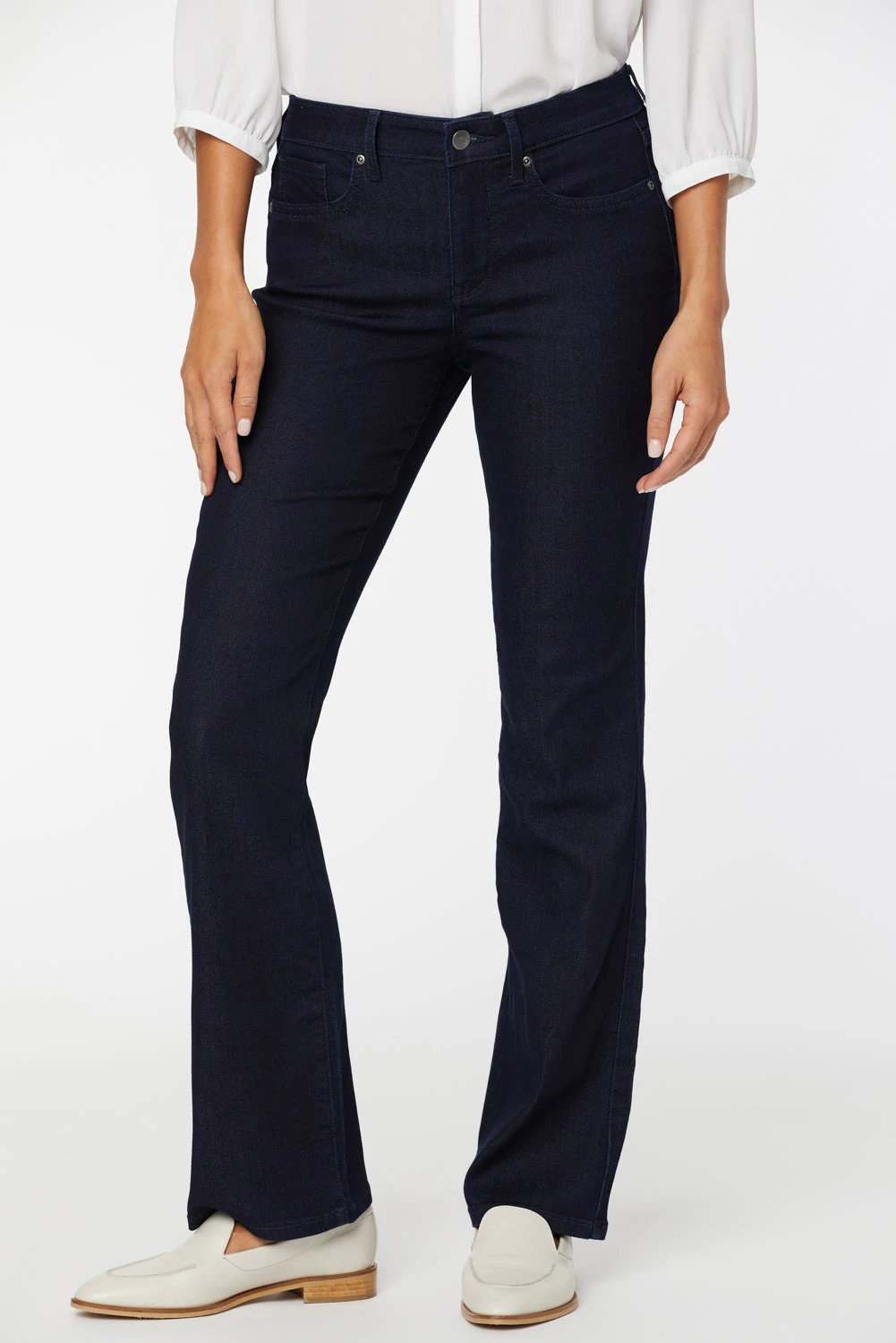 Barbara Bootcut Jeans - Dark Enzyme 2 Barbara Bootcut Jeans - Dark Enzyme - Image 2