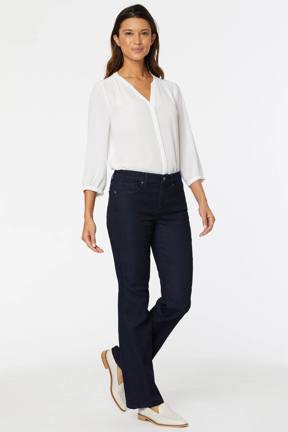 Barbara Bootcut Jeans - Dark Enzyme 4 Barbara Bootcut Jeans - Dark Enzyme - Image 4