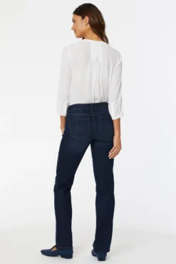 Marilyn Straight Jeans - Burbank Wash -Nydj Apparel Shop MTENMS2299 BKW 5