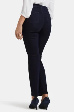 Marilyn Straight Jeans - Dark Enzyme 10 Marilyn Straight Jeans - Dark Enzyme -Nydj Apparel Shop MTENMS2299 DKEZ 5