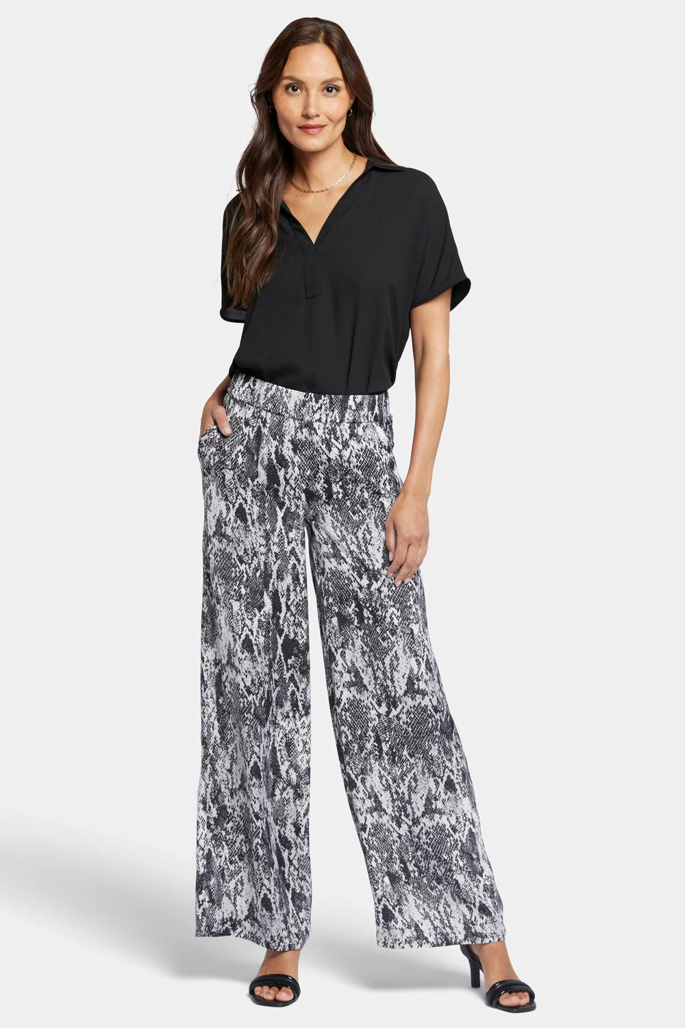 Drapey Wide Leg Pants - Alejandra 4 Drapey Wide Leg Pants - Alejandra - Image 4