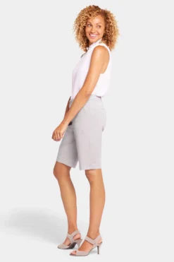 Bermuda Shorts - Pearl Grey 10 Bermuda Shorts - Pearl Grey -Nydj Apparel Shop MTST3766 916 5 49c2f324 2353 457f 8d8a 76bfbb5d06ca