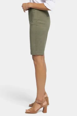 Bermuda Shorts - Avocado -Nydj Apparel Shop MTST3766 AVCDO 3