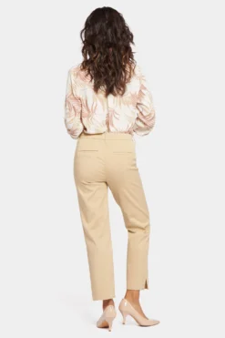 Relaxed Ankle Trouser Pants - Cashmere -Nydj Apparel Shop MTST8395 CSHMR 6