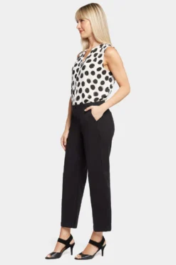 Marilyn Straight Ankle Pants - Black -Nydj Apparel Shop MTST8637 858 5