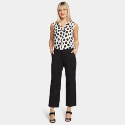 Marilyn Straight Ankle Pants - Black -Nydj Apparel Shop MTST8637 858 DPA