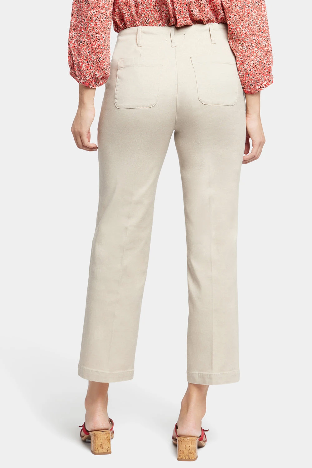 Marilyn Straight Ankle Pants - Feather 2 Marilyn Straight Ankle Pants - Feather - Image 2