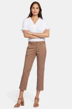 Straight Ankle Pants - Baguette 10 Straight Ankle Pants - Baguette -Nydj Apparel Shop MTST8767 BGTTE 4