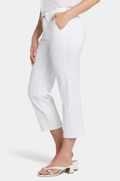 Piper Trouser Pants - Optic White -Nydj Apparel Shop MTST8794 157 3