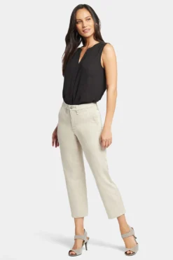 Piper Trouser Pants - Feather 9 Piper Trouser Pants - Feather -Nydj Apparel Shop MTST8794 FEATH 4