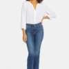 Marilyn Straight Ankle Jeans In Petite - Dimension
