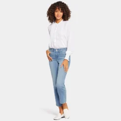 Marilyn Straight Ankle Jeans In Petite - Mesmerize -Nydj Apparel Shop P66TMA2512 MSMRZ DPA