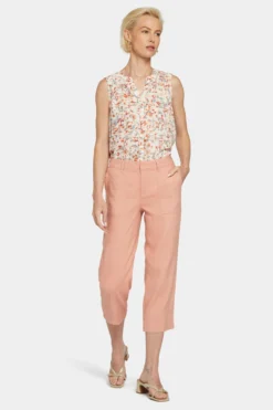 Utility Pants In Petite - Soulmate 9 Utility Pants In Petite - Soulmate -Nydj Apparel Shop PAKB2851 SOULM 4