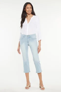 Marilyn Straight Crop Jeans In Petite - Hollander