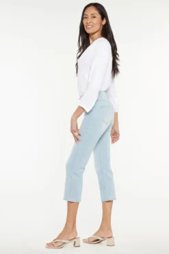 Marilyn Straight Crop Jeans In Petite - Hollander -Nydj Apparel Shop PANVCP8633 HLNDR 6