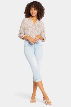 Marilyn Straight Crop Jeans In Petite - Brightside -Nydj Apparel Shop PANVCR2389 BRTSD 4 4eb91166 13c1 414c a149 622623df3aa3