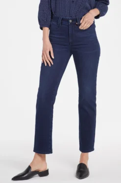 ThighShaper™ Straight Ankle Jeans In Petite -Nydj Apparel Shop PARJ8303 WTRBR 3