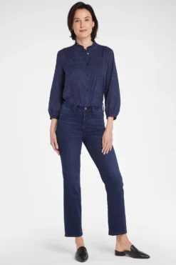 ThighShaper™ Straight Ankle Jeans In Petite -Nydj Apparel Shop PARJ8303 WTRBR 4