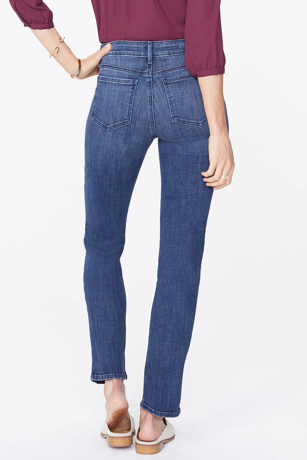 Marilyn Straight Jeans - Lupine 2 Marilyn Straight Jeans - Lupine - Image 2