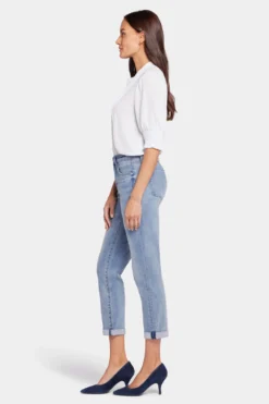 Margot Girlfriend Jeans In Petite - Angel -Nydj Apparel Shop PATK8215 ANGWS 5 e05bb147 f1cb 4b9e ab5c 7ea4ab1b7bca